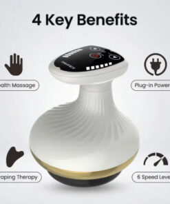 Compact Scraping Massager for Pain Relief