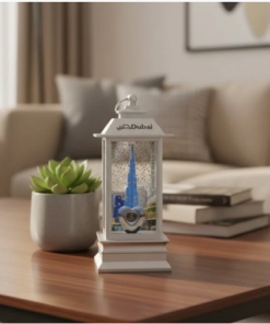 Dubai Burj Khalifa Glitter Lantern Souvenir