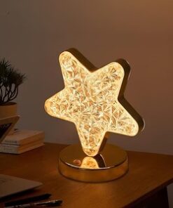 Star Shape Table Lamp Decorative Night Light