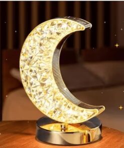 Moon Shape Table Lamp Decorative Night Light